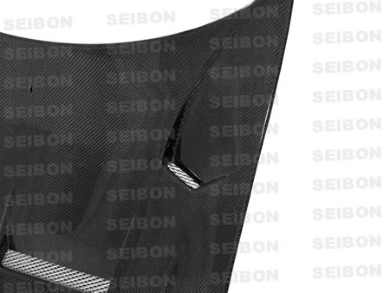 Seibon 93-02 Mazda RX7 FD3S TS Style Carbon Fiber Hood - HD9396MZRX7-TS