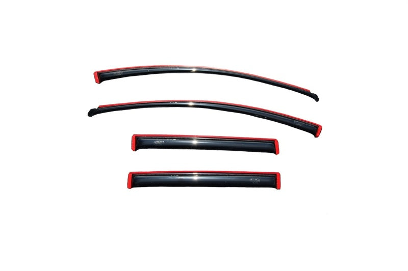 AVS 07-14 Ford Edge Ventvisor In-Channel Front & Rear Window - 194141