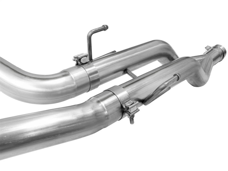 aFe MACHForce XP DPF-Back Exhaust 3in SS w/ 6in Black - 49-42044-B