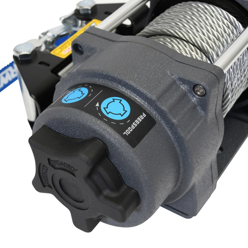 Superwinch 2500 LBS 12V DC 3/16in x 40ft Steel Rope - 1125260