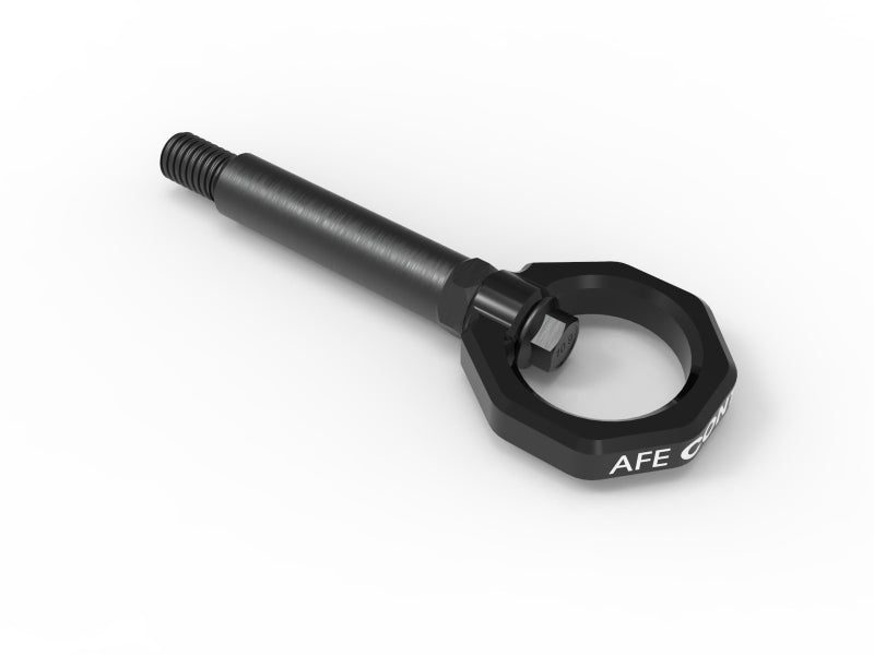aFe Control Rear Tow Hook Black BMW F-Chassis 2/3/4/M - 450-502002-B