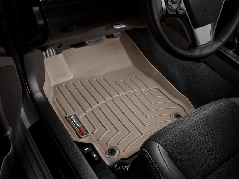 WeatherTech 14-15 Nissan Rogue Front FloorLiner - Tan - 456301