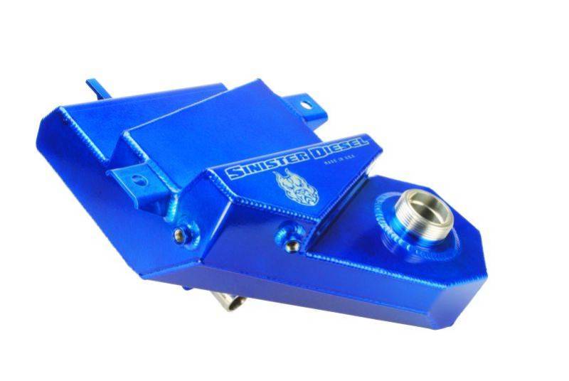 Sinister Diesel 2003-2007 Ford 6.0L Degas Bottle - Blue - SD-DEGAS-6.0