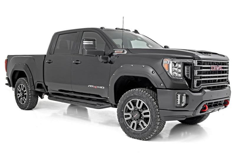 EGR 2020 GMC Sierra HD Bolt-On Style Black Fender Flare - 791954