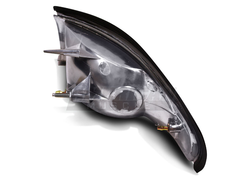 Raxiom 94-98 Mustang Axial Series Cobra Style Headlights- Black Housing - 49050