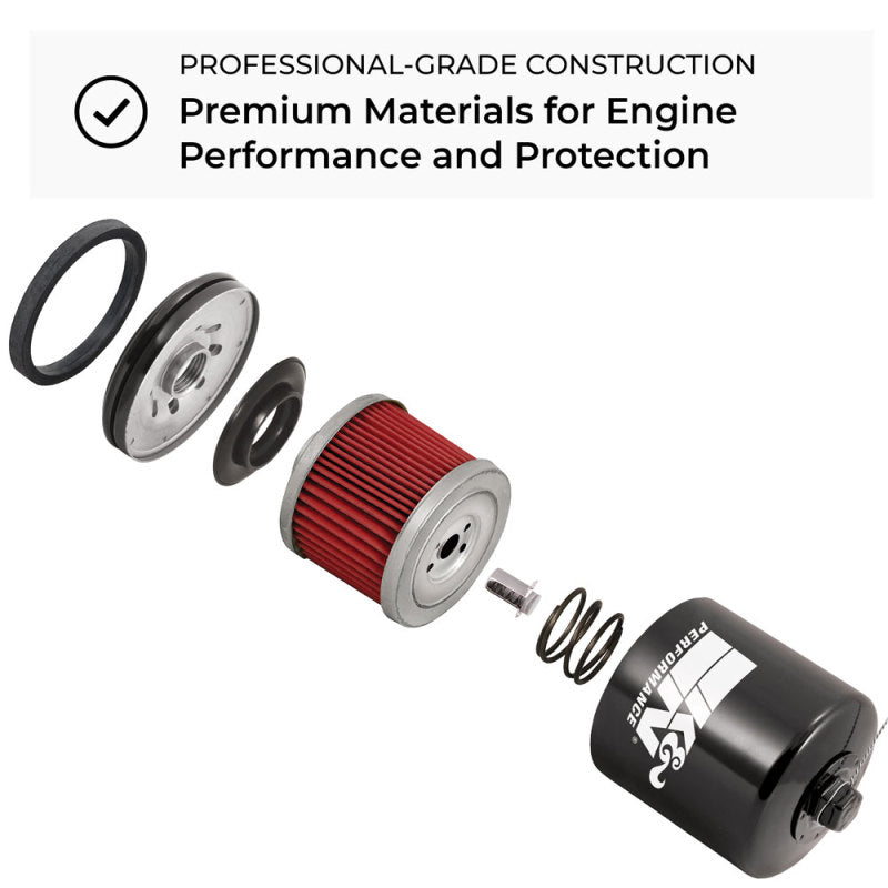 K&N Oil Filter 80-98 Harley Davidson FXB/FXD?FXDB/FXDC/FXDL/FXDS/FXDWG - 3in OD - KN-173C