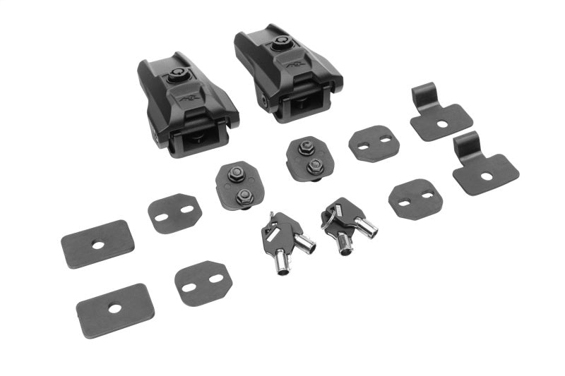 Rugged Ridge Locking Hood Catch Kit 07-18 Jeep Wrangler JKU - 11210.32