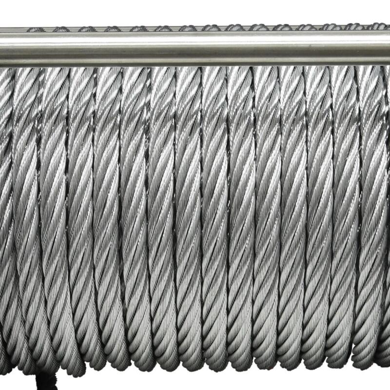 Superwinch 11500 LBS 12V DC 3/8in x 84ft Steel Rope - 1511200