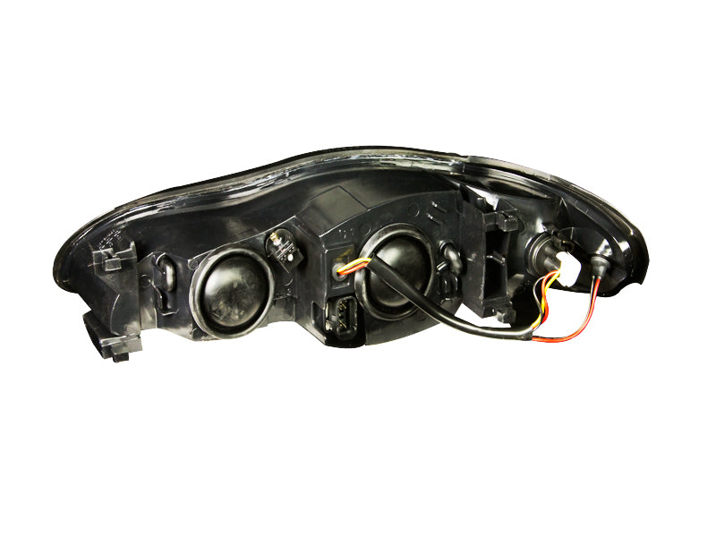 ANZO 2000-2005 Chevrolet Monte Carlo Crystal Headlights Black - 121165