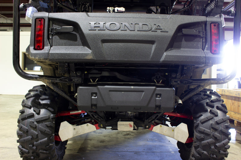 Fishbone Offroad Hitch Cover - 2In Hitch - Black Powdercoated - FB32096