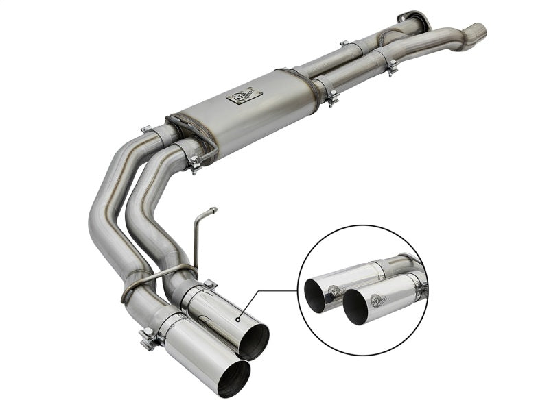 aFe POWER Rebel Series 3in 409 SS Cat Back Exhaust - 49-43091-P