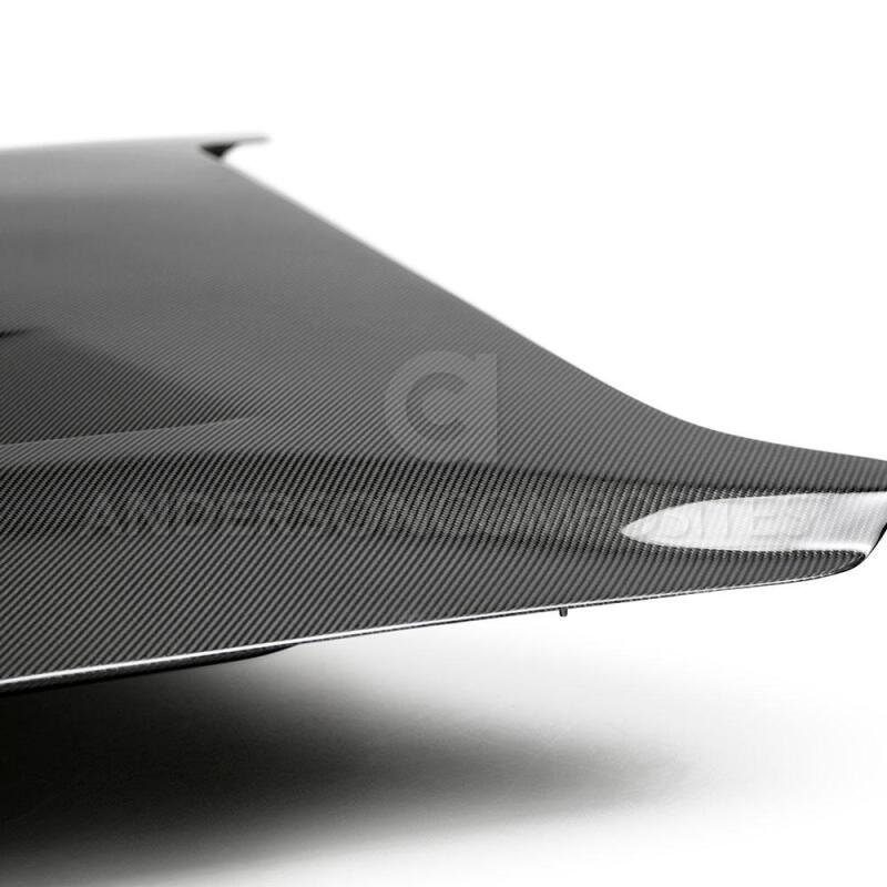 Anderson Composites 2018 Ford Mustang GT Type-SA Style Heat Extractor - AC-HD18FDMU-SA-DS
