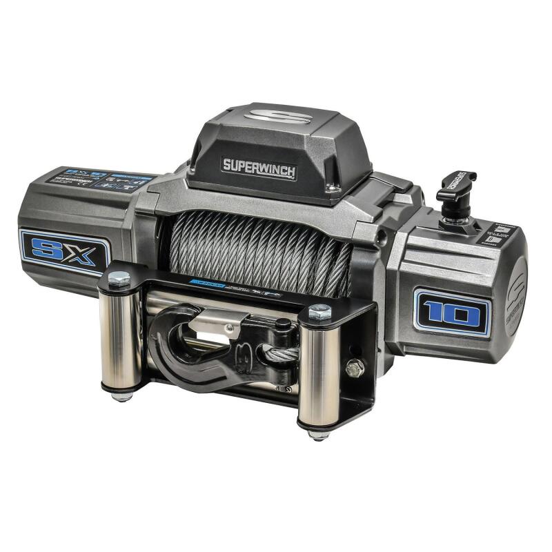 Superwinch 10000 LBS 12V DC 3/8in x 85ft Wire Rope - 1710200