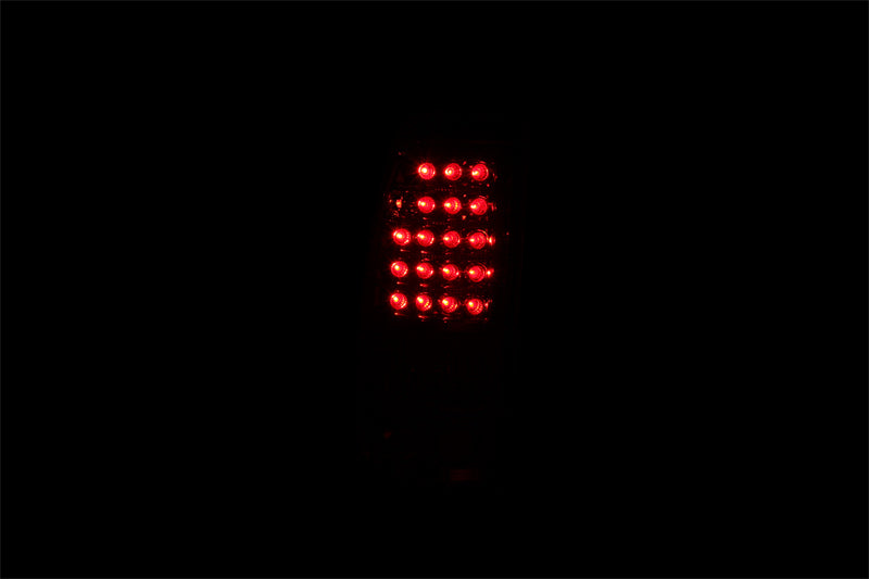 ANZO 2003-2006 Chevrolet Silverado 1500 LED Taillights Chrome - 311008