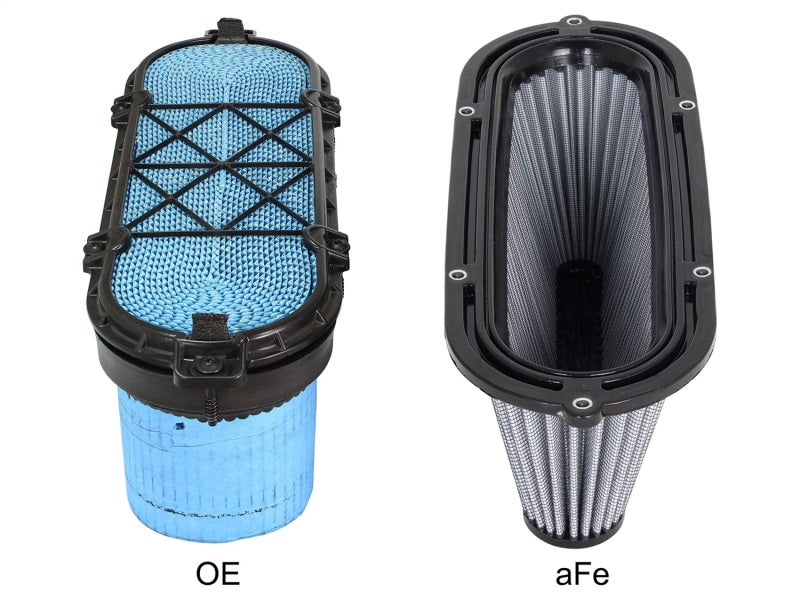 aFe MagnumFLOW Air Filters OER Pro Dry S 08-13 Chevrolet - 11-10118