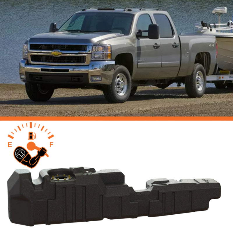 Titan Fuel Tanks 11-16 GM 2500/3500 Duramax Crew Cab Short - 7010211