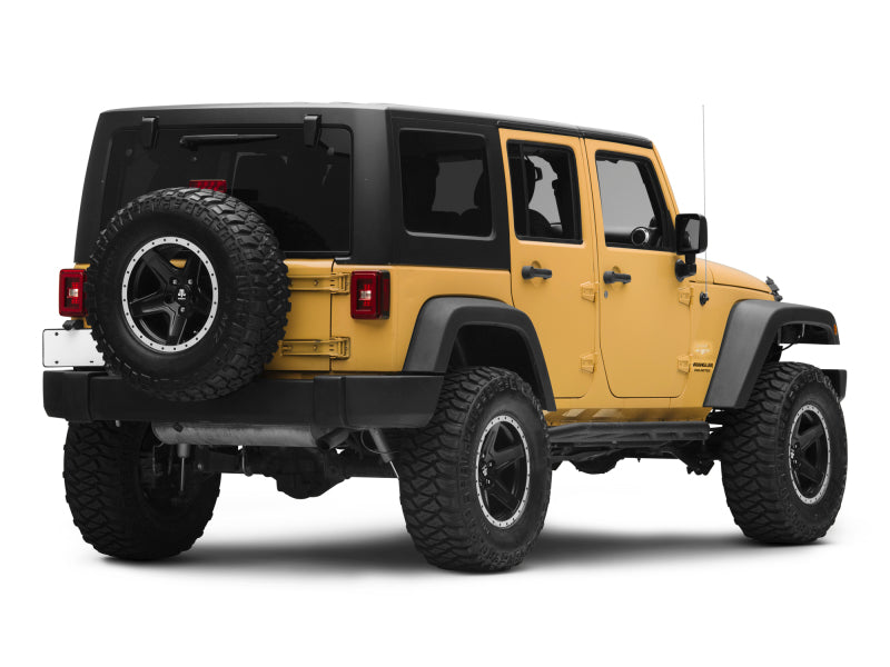 Raxiom 07-18 Jeep Wrangler JK JL Style LED Tail Lights- - J133626