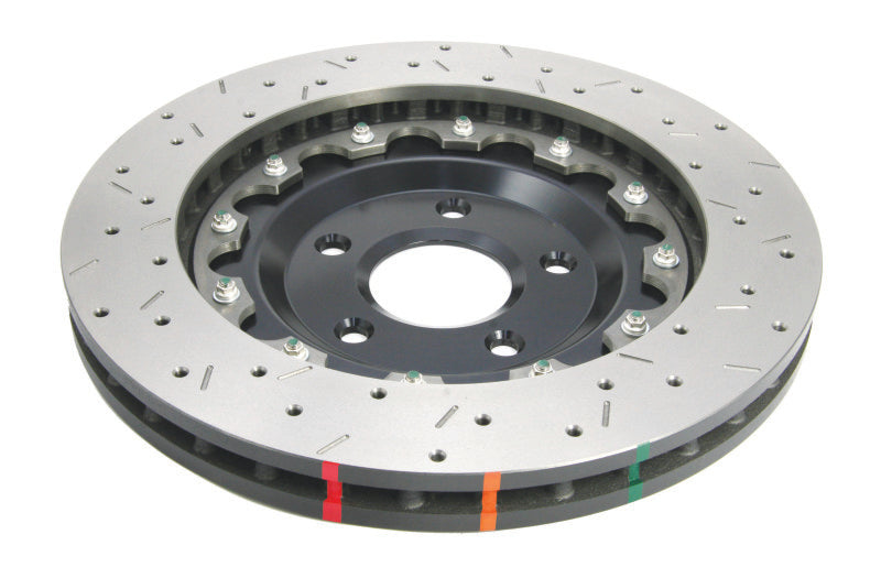 DBA 05-12 Corvette C6 w/Z06 pkg Front Drilled & Slotted - 52992BLKXS