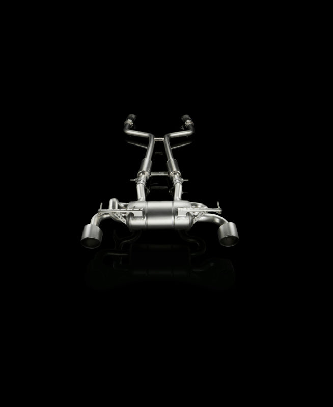 Akrapovic 09-17 Nissan 370Z Evolution Line Cat Back (SS) (Req. - ME-NI/SS/1