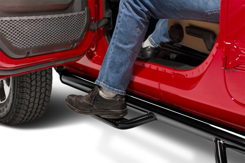 N-Fab Nerf Step 07-17 Jeep Wrangler JK 4 Door All - J0764-GB