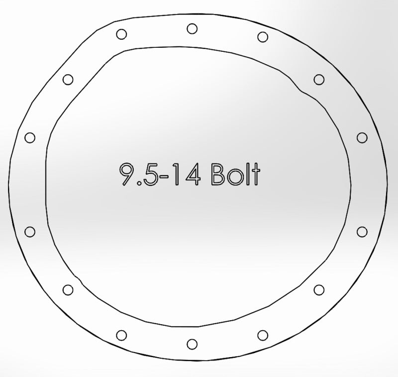 aFe Power Pro Series Rear Differential Cover Black w/ Machined - 46-70372