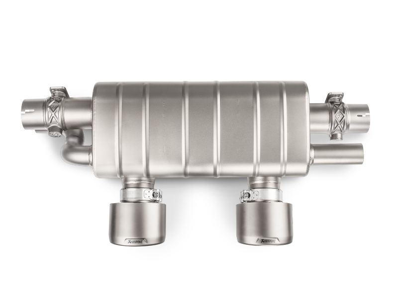 Akrapovic 16-17 Porsche 911 Carrera S/4/4S/GTS (991.2) Slip-On Line (Titanium) - S-PO/TI/5H