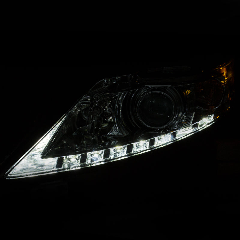 ANZO 2010-2012 Lexus Rx350 Projector Headlights w/ U-Bar Chrome - 111323