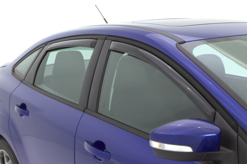 AVS 12-18 Ford Focus Ventvisor In-Channel Front & Rear Window - 194373