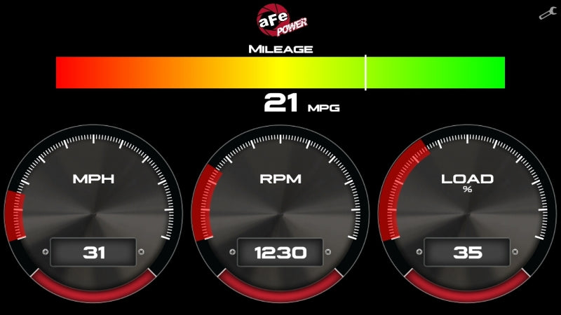 aFe AGD Advanced Gauge Display Digital 5.5in Monitor 08-18 Dodge/RAM/Ford/GM - 77-91001