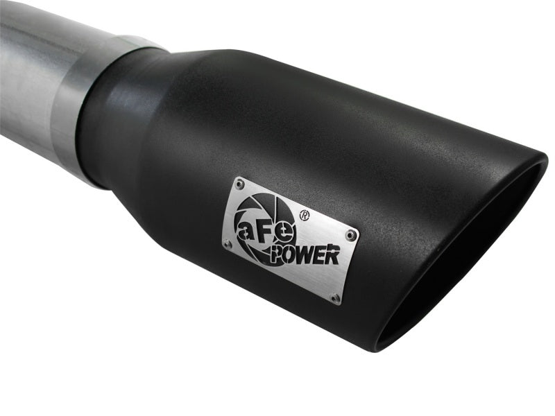 aFe Atlas Exhaust 5in DPF-Back Al Steel 07.5-10 GM Diesel - 49-04040-B