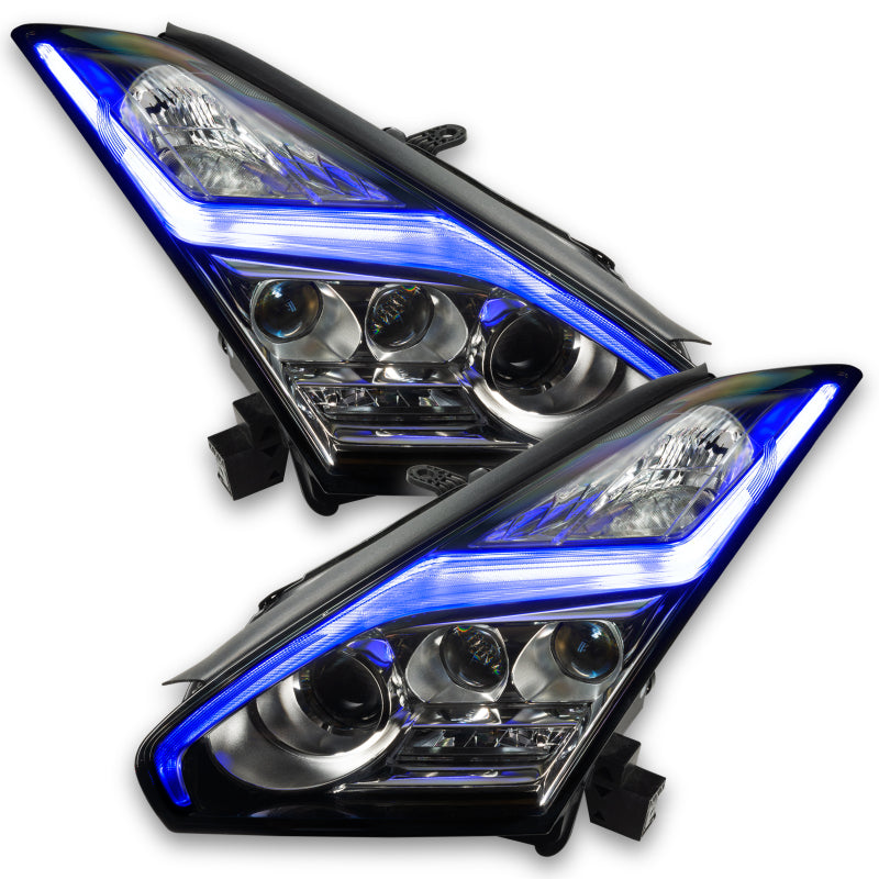 Oracle 1521 Nissan GTR RGB+W (Lightning Bolt) Headlight DRL Upgrade - 1283-333