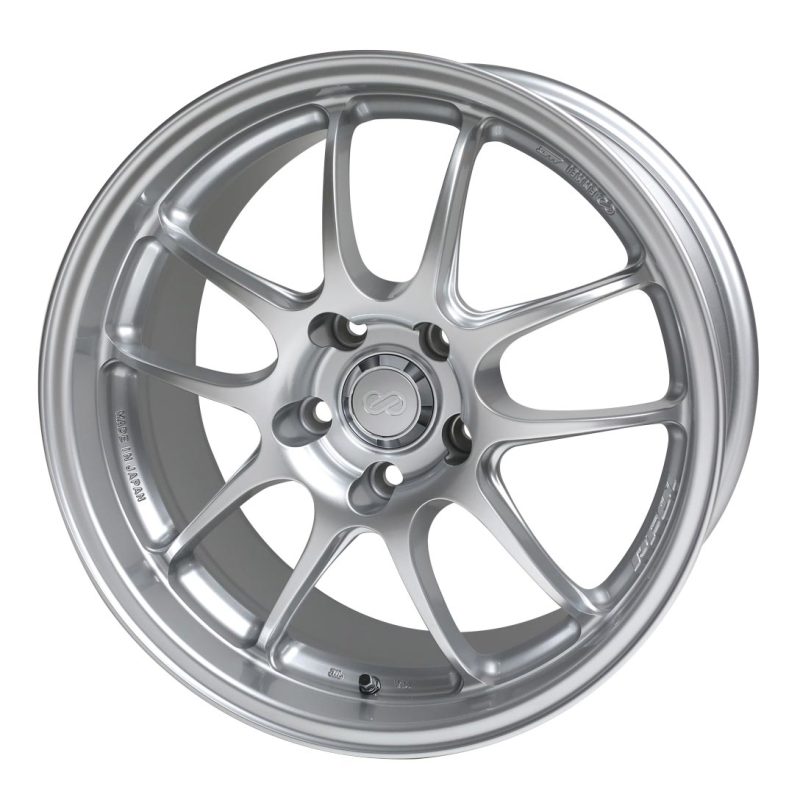 Enkei PF01 17x9 5x114.3 35mm Offset 75mm Bore Diameter Silver - 460-790-6535SP