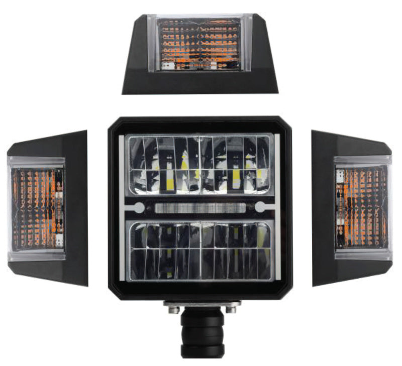 Oracle Lighting Multifunction LED Plow Headlight with Heated Lens 5700K - 2914-001
