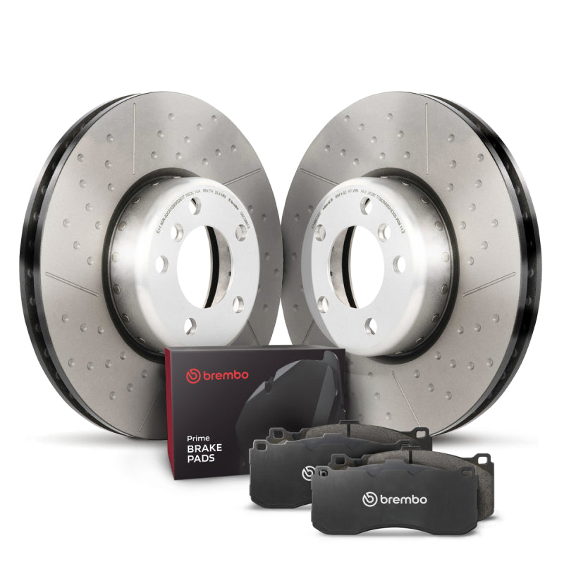Brembo OE 08-13 BMW 135i Front Disc Brake Kit - KT04486