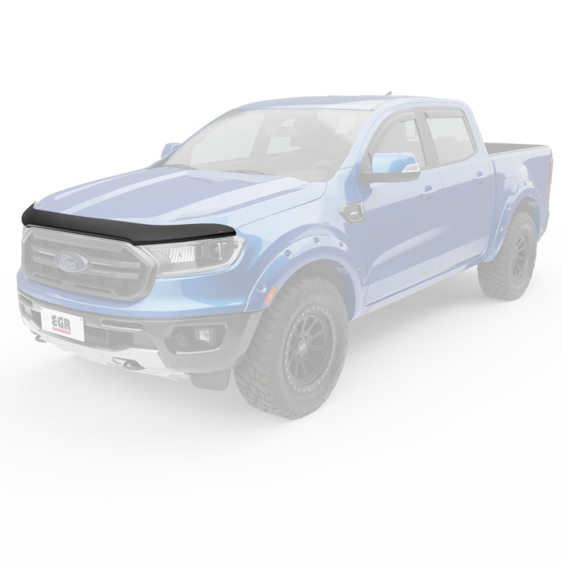 EGR 2019+ Ford Ranger XL/XLT Superguard Hood Guard - Dark - 303551