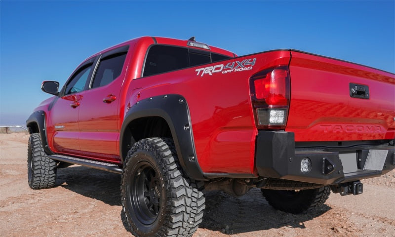 AVS 16-18 Toyota Tacoma Double Cab Ventvisor In-Channel Front & - 194768