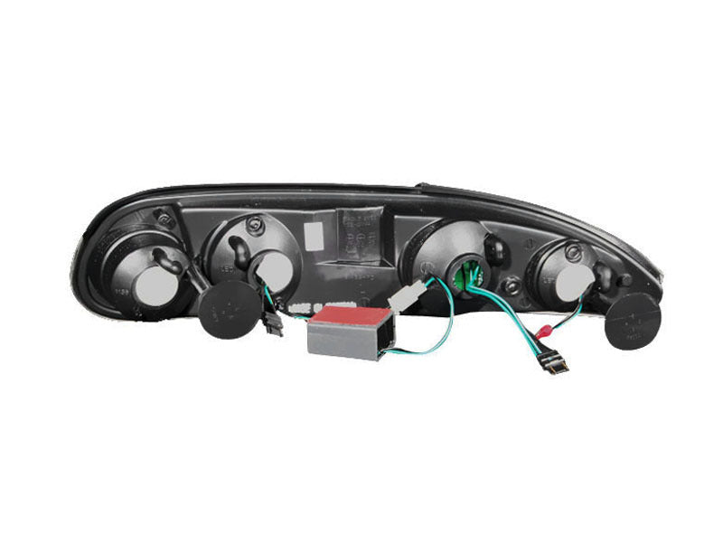 ANZO 1993-2002 Chevrolet Camaro LED Taillights Black - 321133