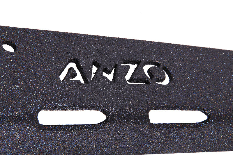ANZO 1996-2006 Jeep Wrangler LED Bar Windshield Mounting Brackets - 851034