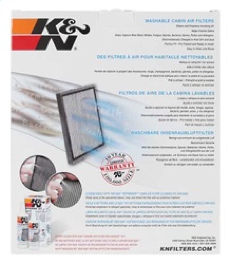 K&N 01-05 Honda Civic Cabin Air Filter - VF2022