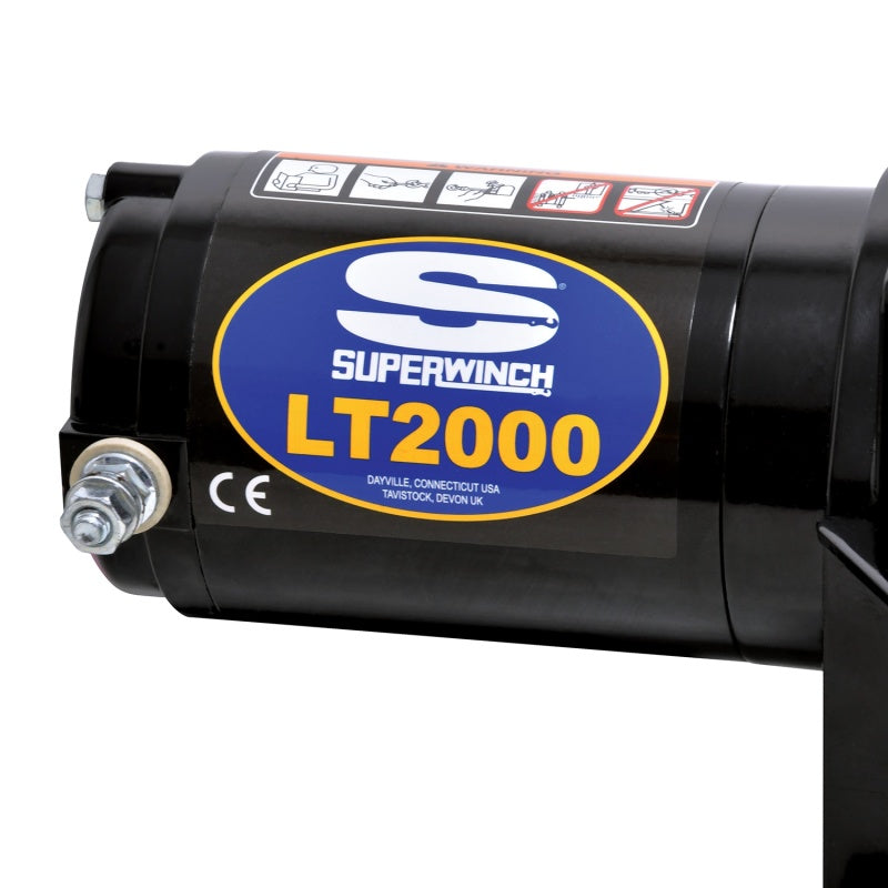 Superwinch 2000 LBS 12V DC 5/32in x 49ft Steel Rope - 1120210