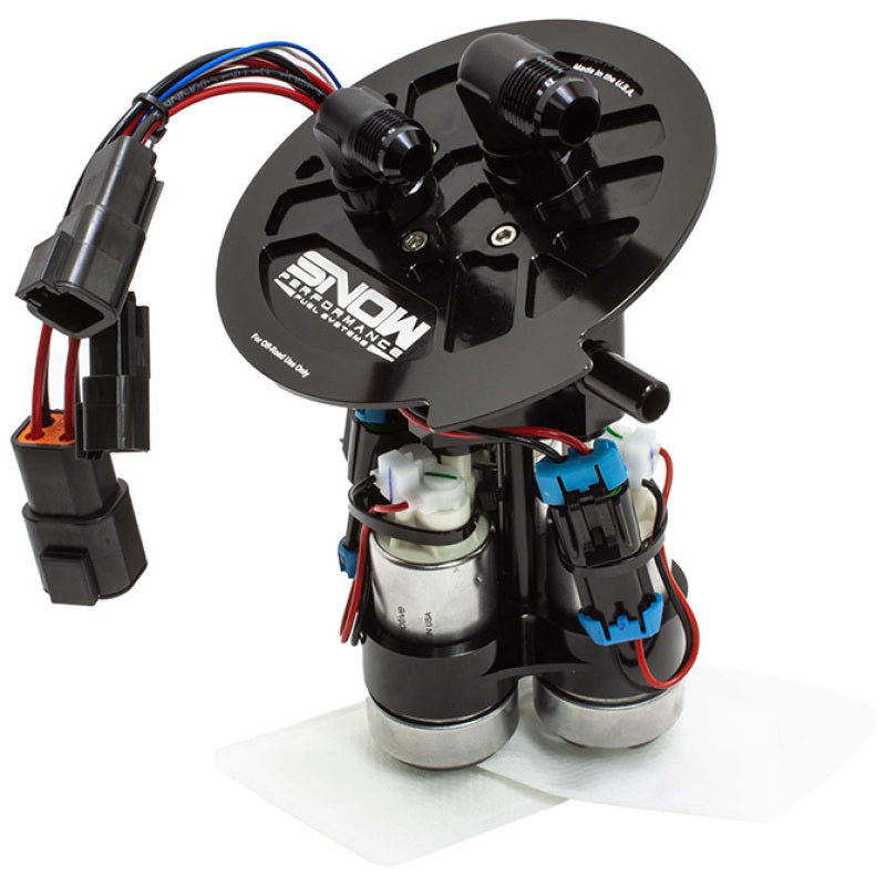 Snow 2011+ Ford Mustang Fuel Hat High Output (3 Pump - SNF-52601H