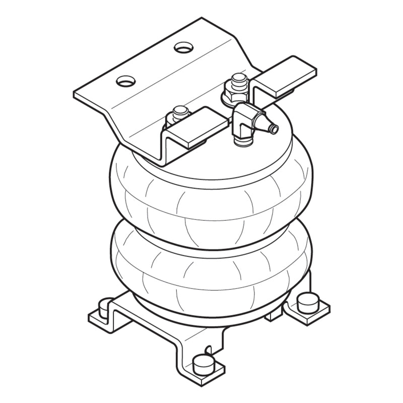 Firestone Ride-Rite Air Helper Spring Kit Rear 75-96 Chevrolet P30 - 2080