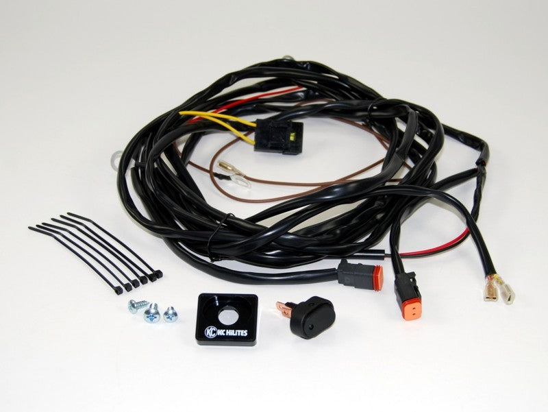 KC HiLiTES Wiring Harness for (2) Lights w/2-Pin Deutsch Connectors - 6308
