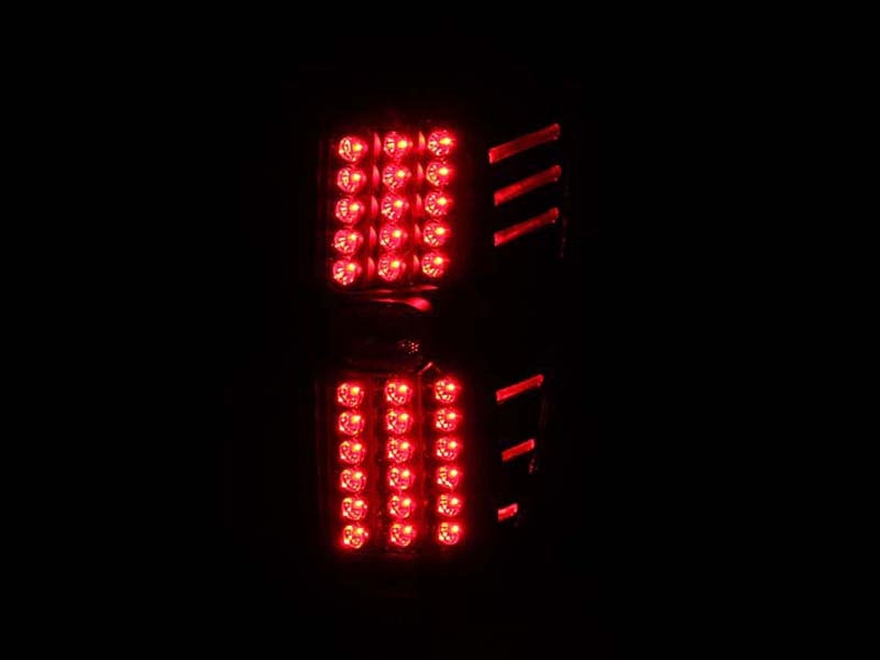 ANZO 2002-2006 Chevrolet Avalanche LED Taillights Black - 311115