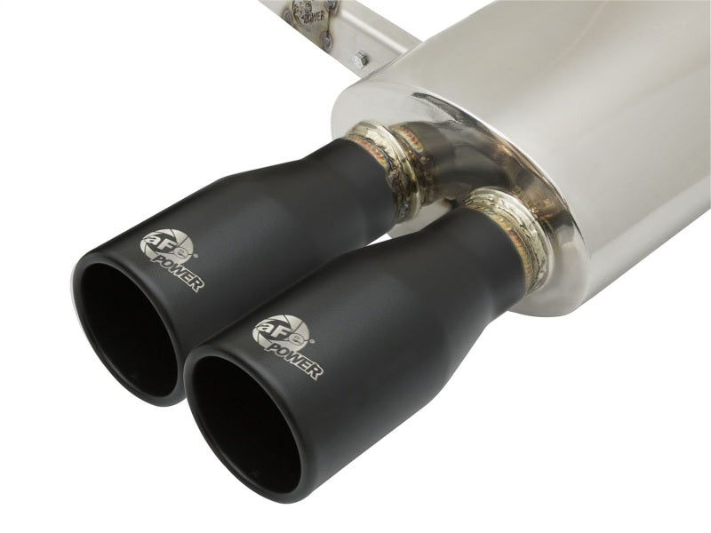 aFe MACHForce XP Exhausts Cat-Back SS-304 14-17 Mini Cooper S - 49-36331-B