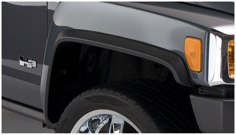 Bushwacker 06-10 Hummer H3 OE Style Flares 4pc - Black - 150900-02