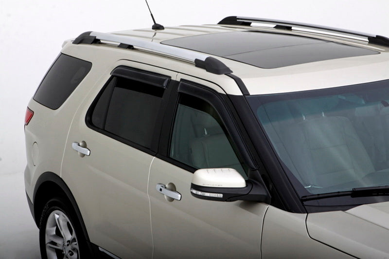 AVS 11-18 Ford Explorer Ventvisor Outside Mount Window Deflectors 4pc - 94293