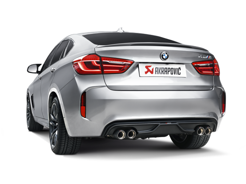 Akrapovic 15-17 BMW X5M (F85) Evolution Line Cat Back (Titanium) - S-BM/T/1