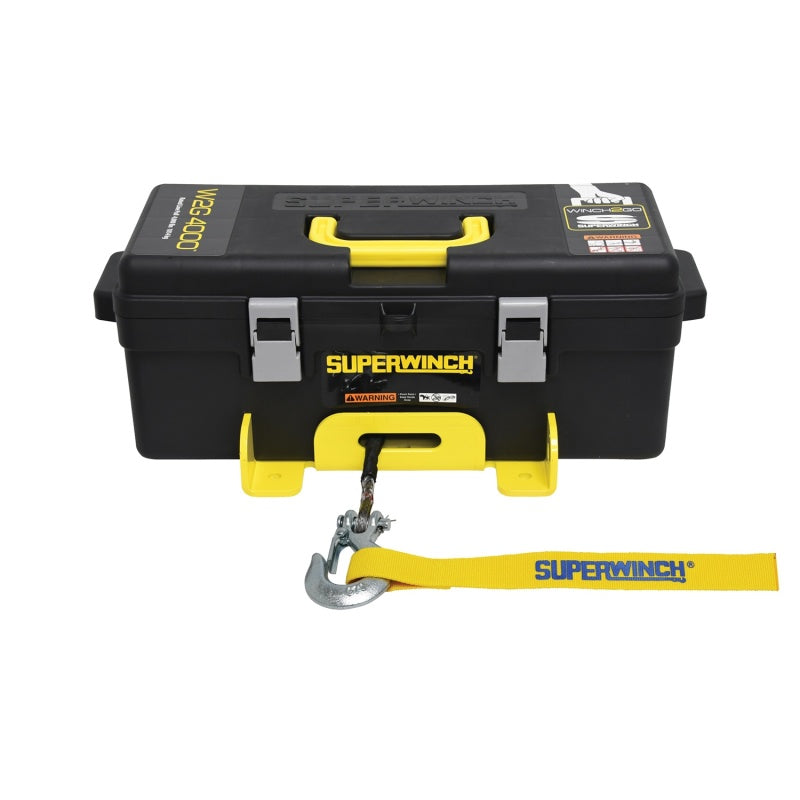 Superwinch 4000 LBS 12V DC 3/16in x 50ft Synthetic Rope - 1140232