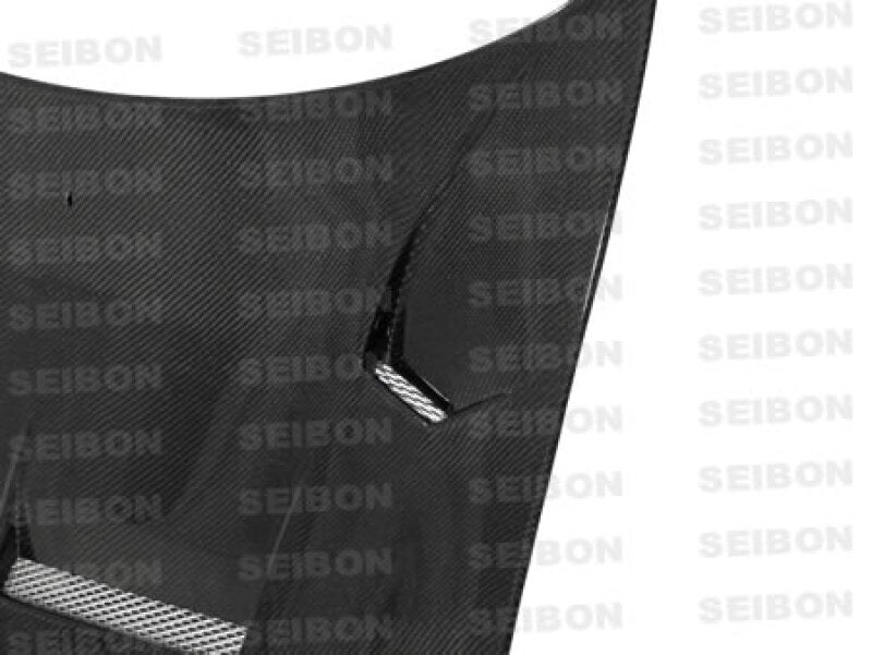 Seibon 93-02 Mazda RX7 FD3S TS Style Carbon Fiber Hood - HD9396MZRX7-TS